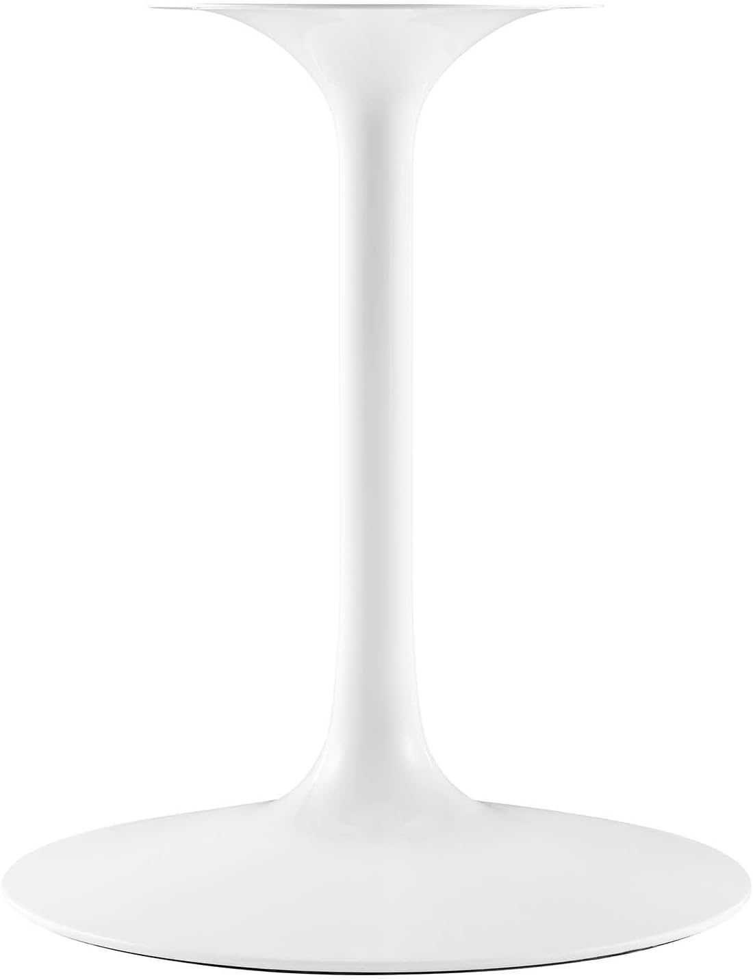 Inspired Saarinen Style Tulip Round Pedestal Dining Table — White, 60″ Round
