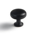 Elegant Black Zinc Alloy Cabinet Handles - Single Hole Center Affordable Luxury Cabinet Pull Hardware , 6 Pack...