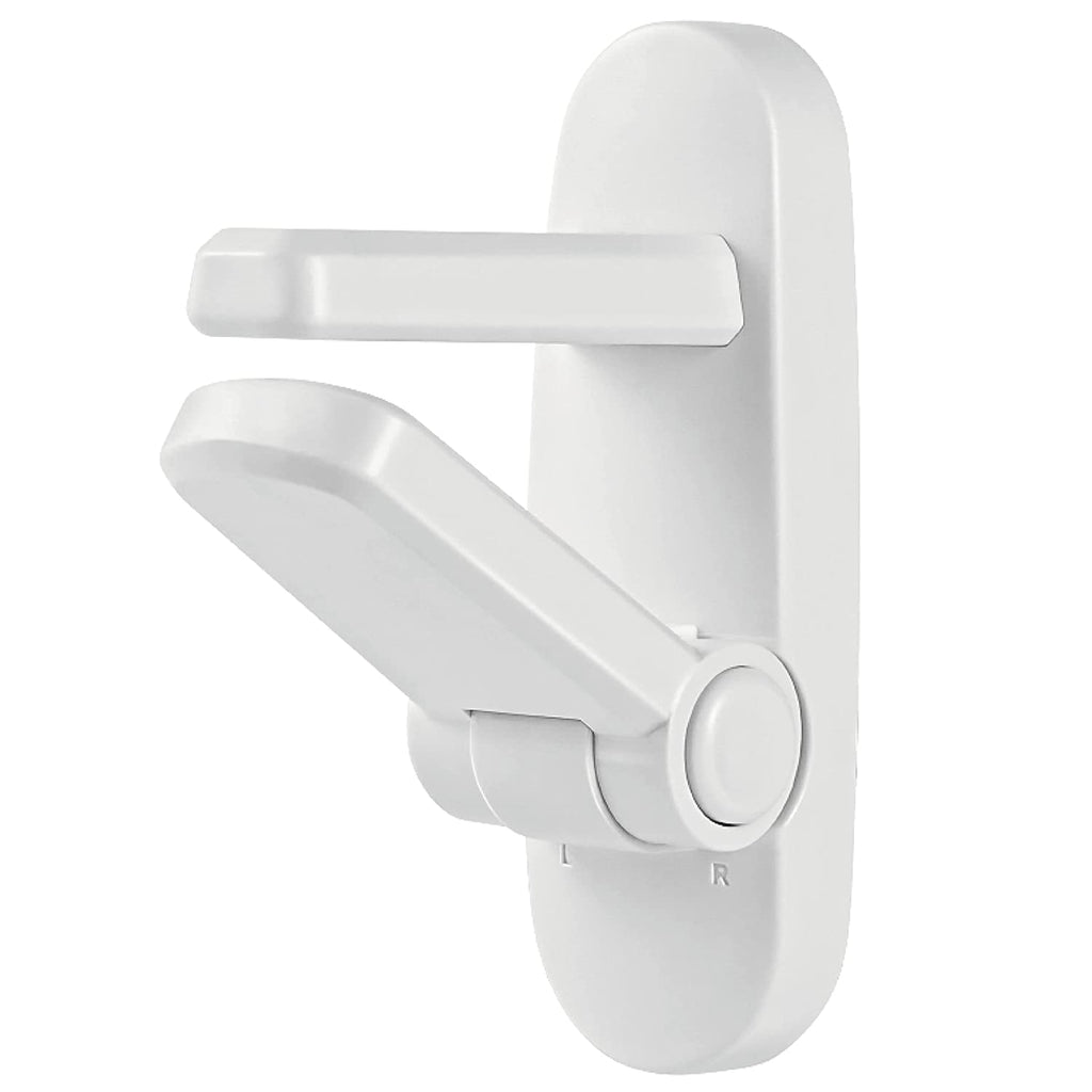 Childproof Door Lever Lock Baby safety locks for doors (2 Pack) Improved door safety for kids, 3M Adhesive No
