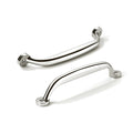10 Pack 5 inch Hole Center Polished Nickel Cabinet Pulls - Heavy Duty Solid Drawer Hardware Handles Kitchen Vanity