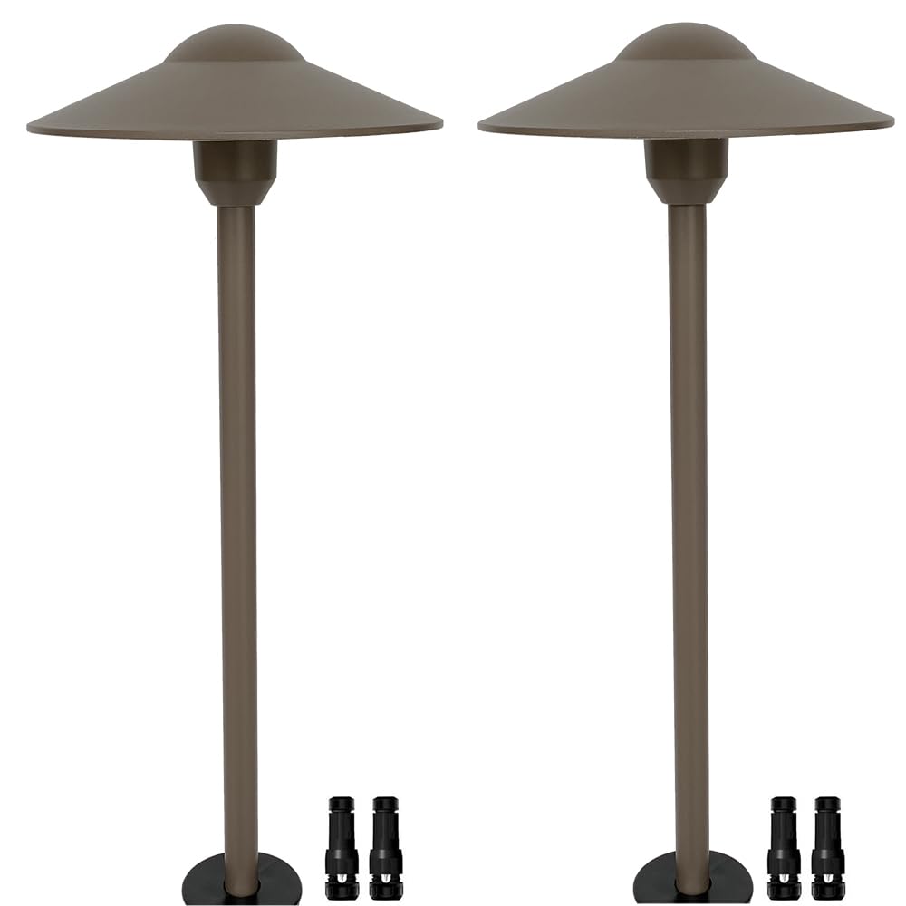 Low Voltage Path Lighting Cast Aluminum Construction Outdoor
