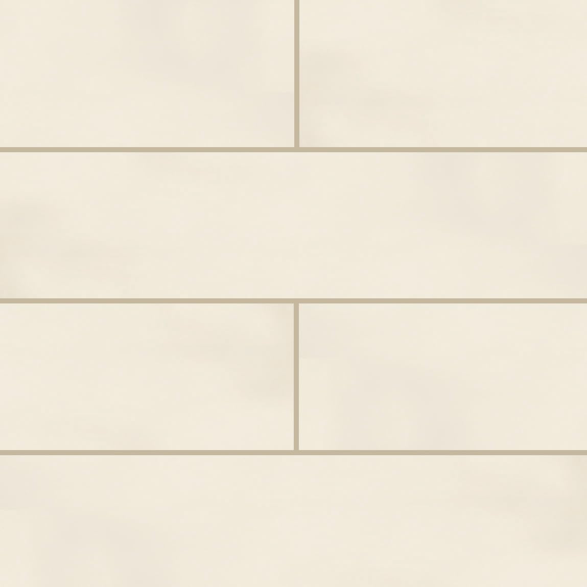 Ceramic Subway Wall Floor & Wall Tile | Almond Glossy | 4" x 16"
