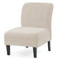 Armless Accent Chair Slipcovers, Thick Slipper Accent Chair Covers Hotel Oversized Big Chairs, Removable Furniture