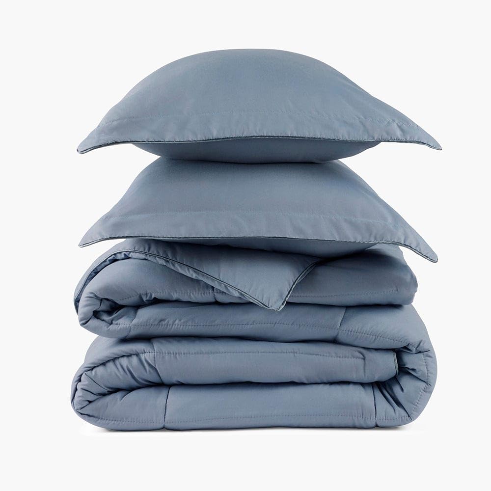 Oversized Comforter Set, Super Twin/XL Twin, French Blue