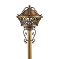 ShadowMaster 12V Integrated LED Cast Brass Path Light (Bronze)