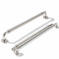 5 Pack 12 Inch Solid Zinc Alloy Polished Nickel Cabinet Pulls