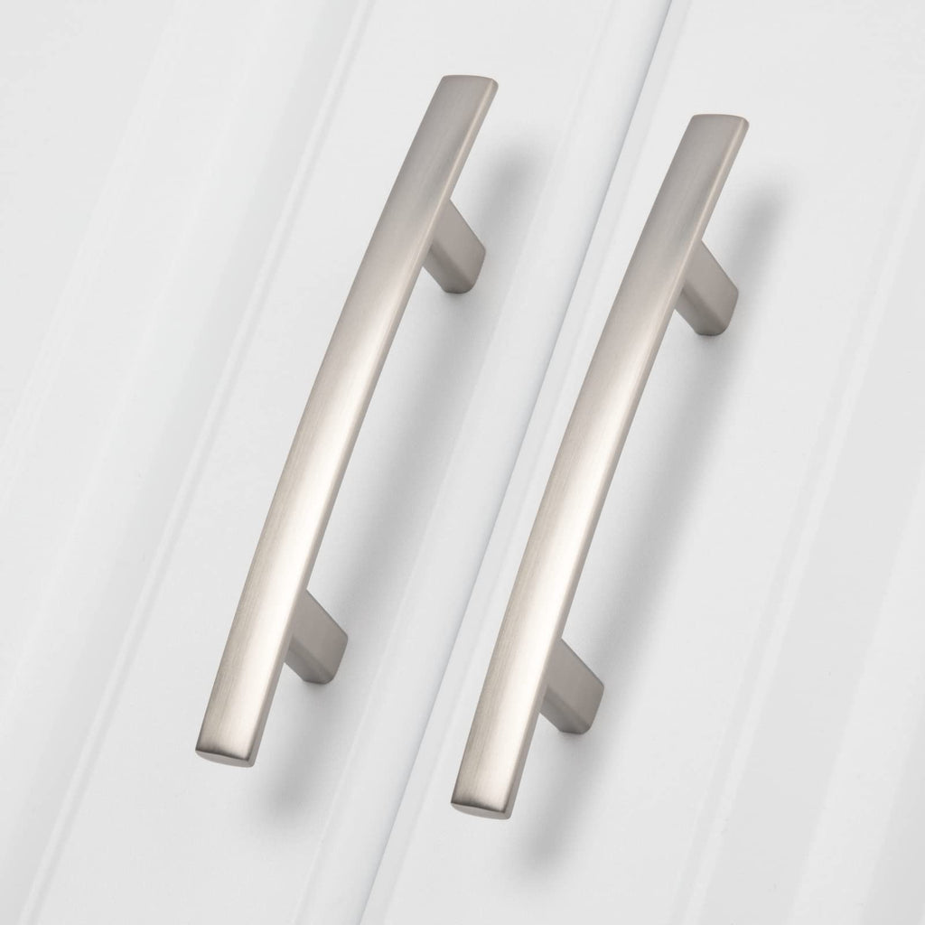 25 Pack Brushed Nickel Cabinet Pulls, Solid Zinc Alloy, 3 Inch CC
