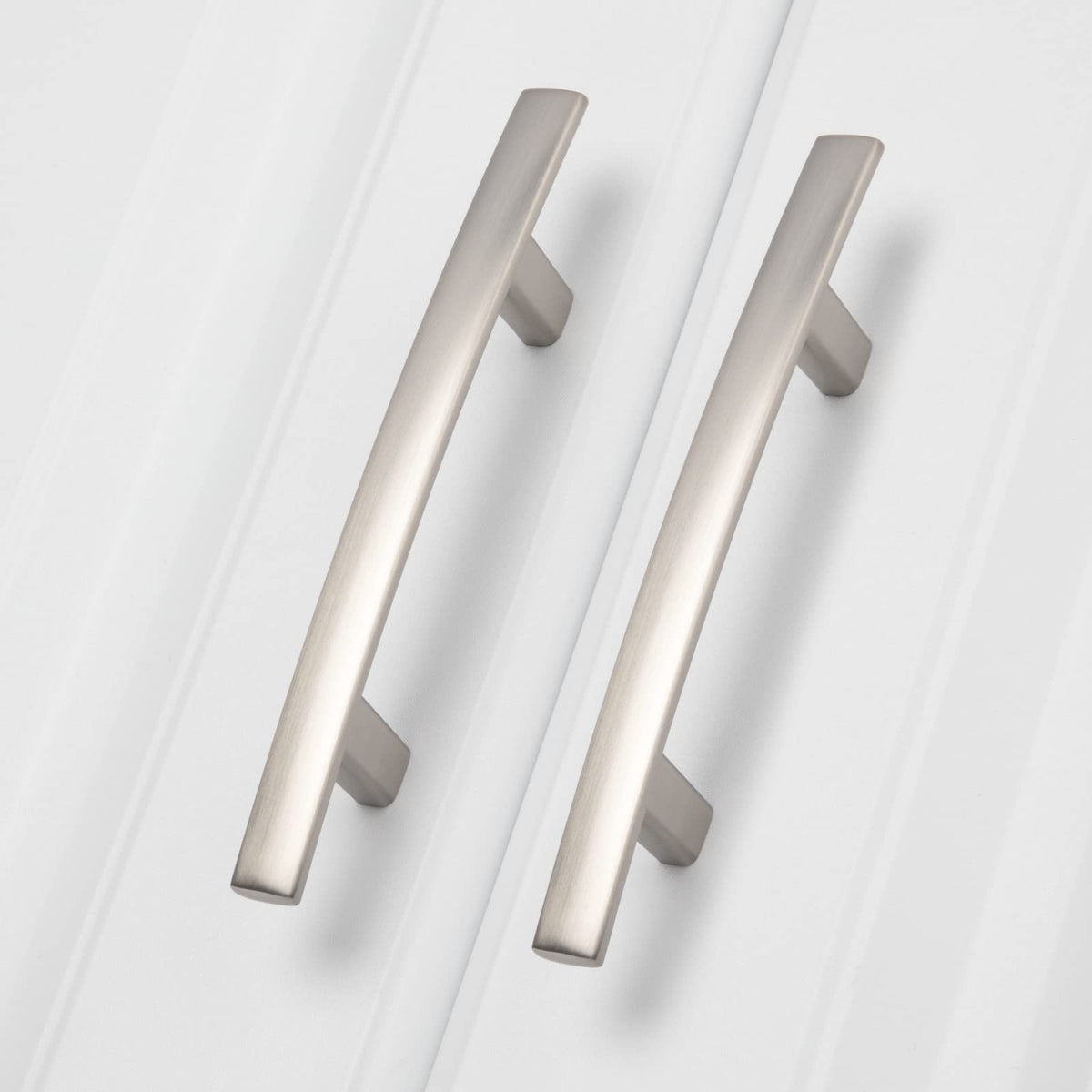 25 Pack Brushed Nickel Cabinet Pulls, Solid Zinc Alloy, 3 Inch CC