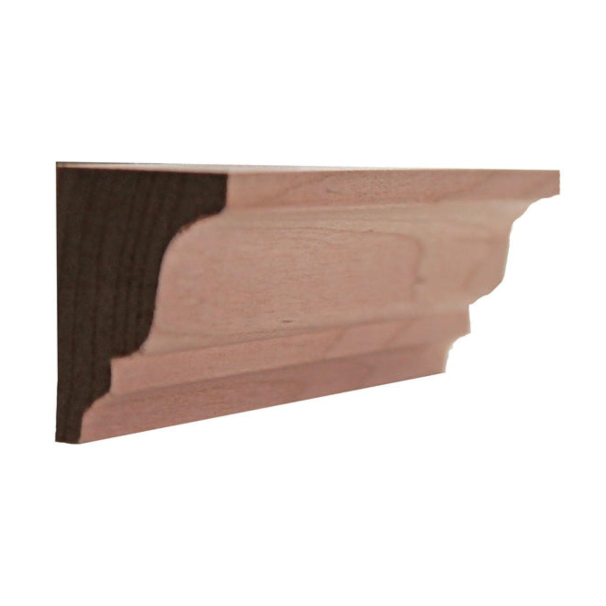 Solid Crown 1-3/8" High x 1" Deep Moulding. Unfinished, Red Oak, 94"