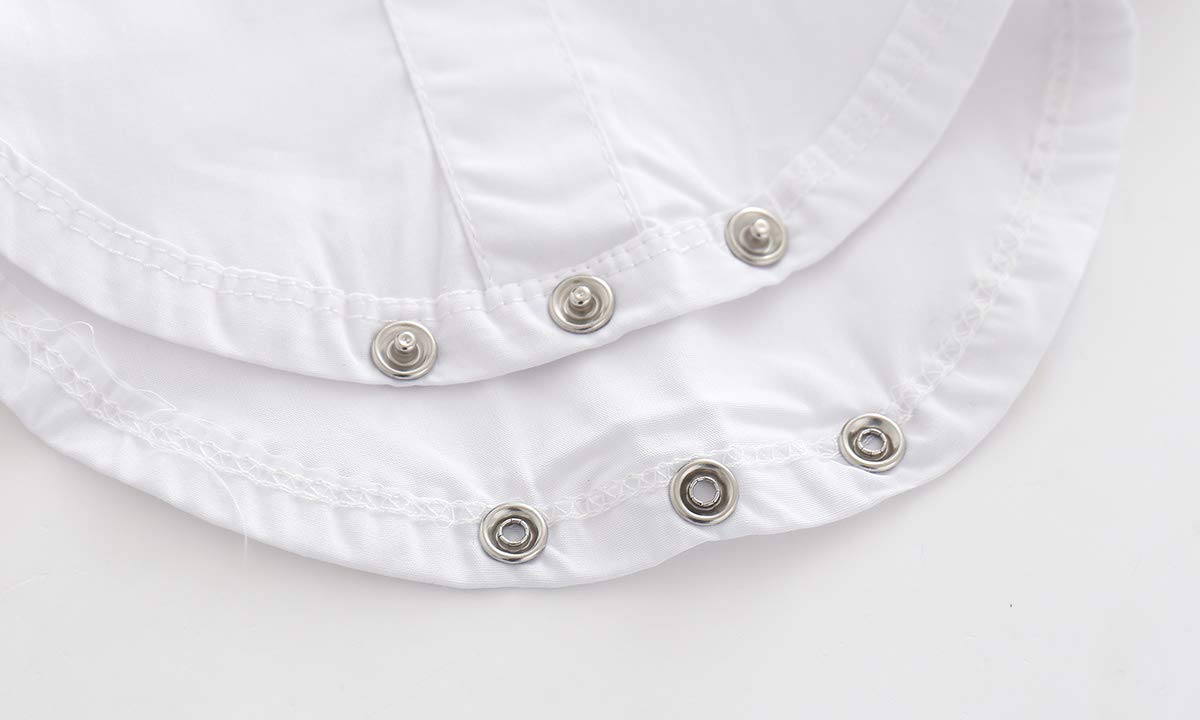 Newborn Baby Boys Gentleman Outfits Suits, Infant Short Sleeve Shirt+Shorts+Bow Tie+Suspenders