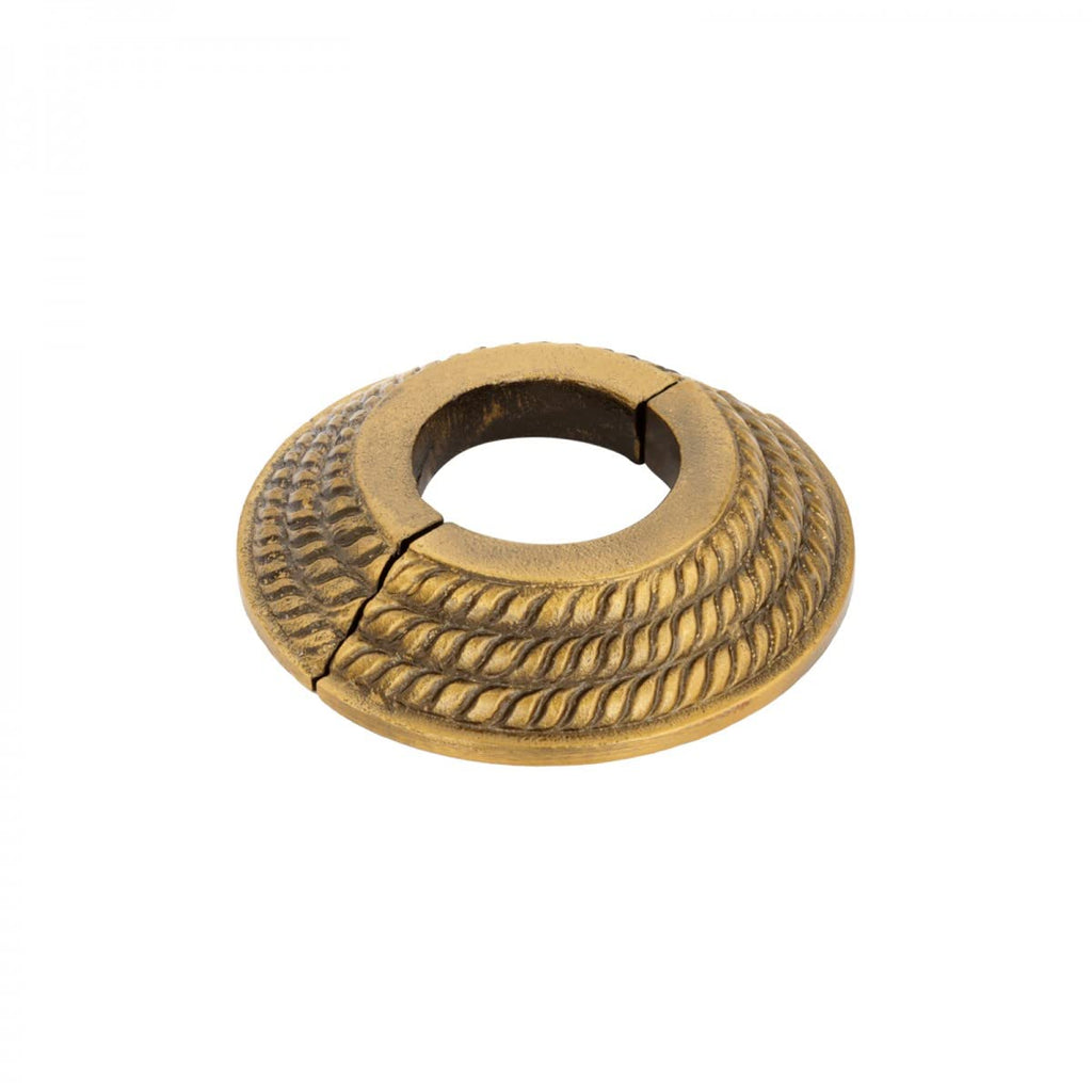 3.13 in OD Antique Gold Radiator Flange