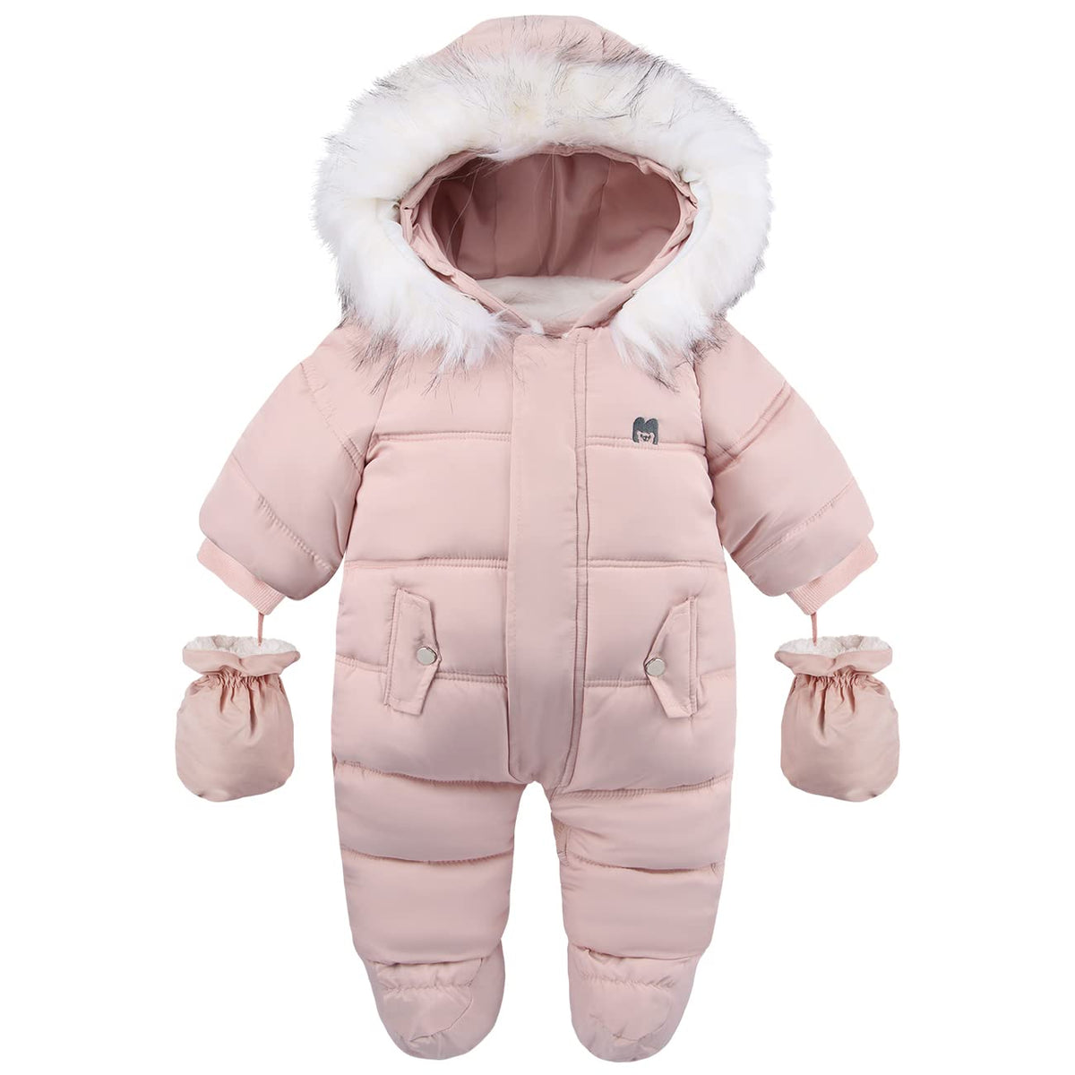 Baby Boys Snowsuit Toddler Winter Jackets Infant Coat Girls Suits