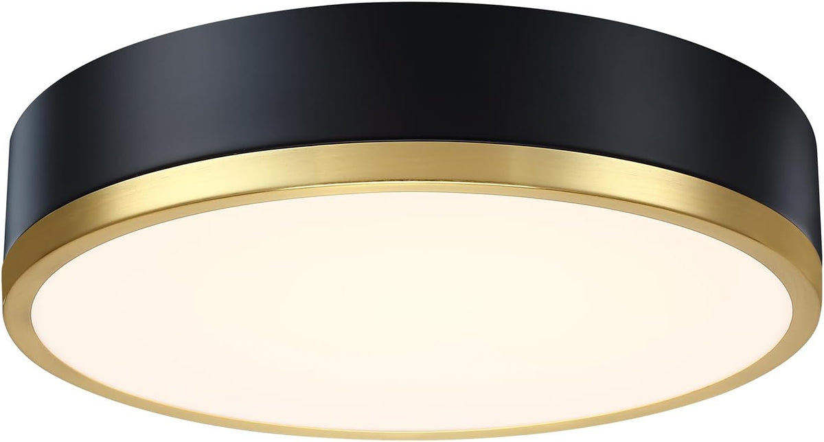13-Inch Modern LED Flush Mount Ceiling Light for Hallways