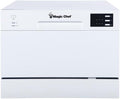 MCSCD6W5 6-Place Setting 6 Plate Countertop Dishwasher, White