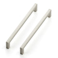Brushed Nickel Cabinet Handles Cabinet Pulls 6-1/4 Inch CC, 10 Pack