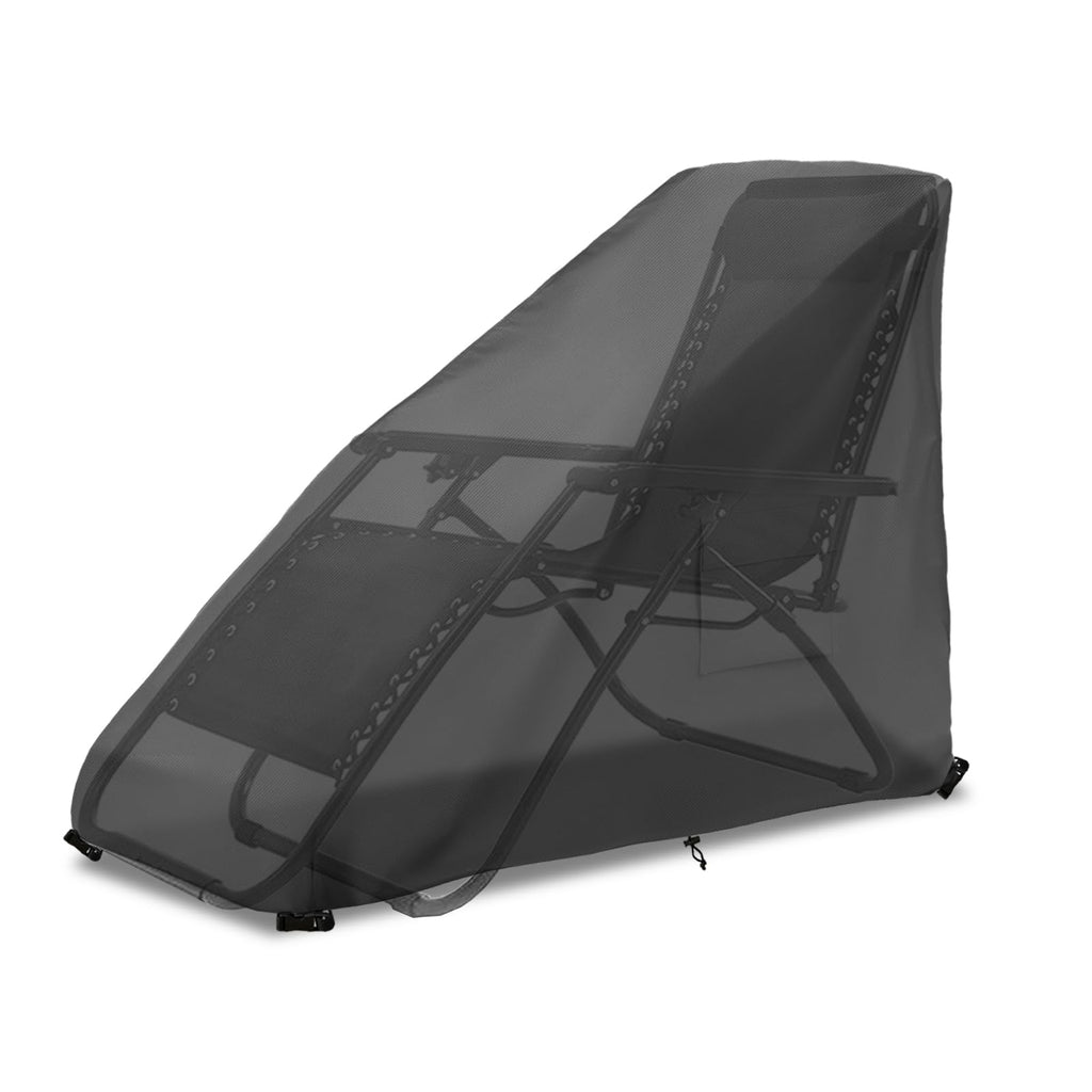 Zero Gravity Chair Cover XL, Outdoor Heavy Duty 600D Waterproof Zero Gravity Lounge Chair Cover, Patio Folding Zero