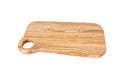 Olive Wood Cutting and Serving Board with Rounded Edges for Hors D'oeuvres, Cheeses, Meats or Snacks, Large, 11.8" x
