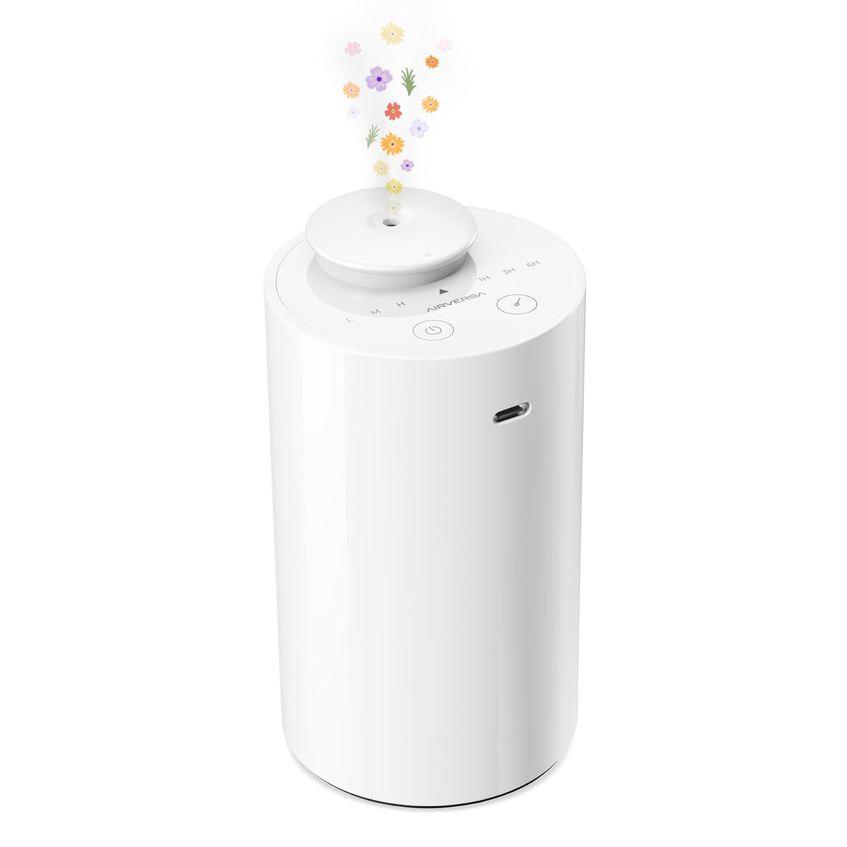 AN6 Waterless Diffuser for Essential Oil, Room, White