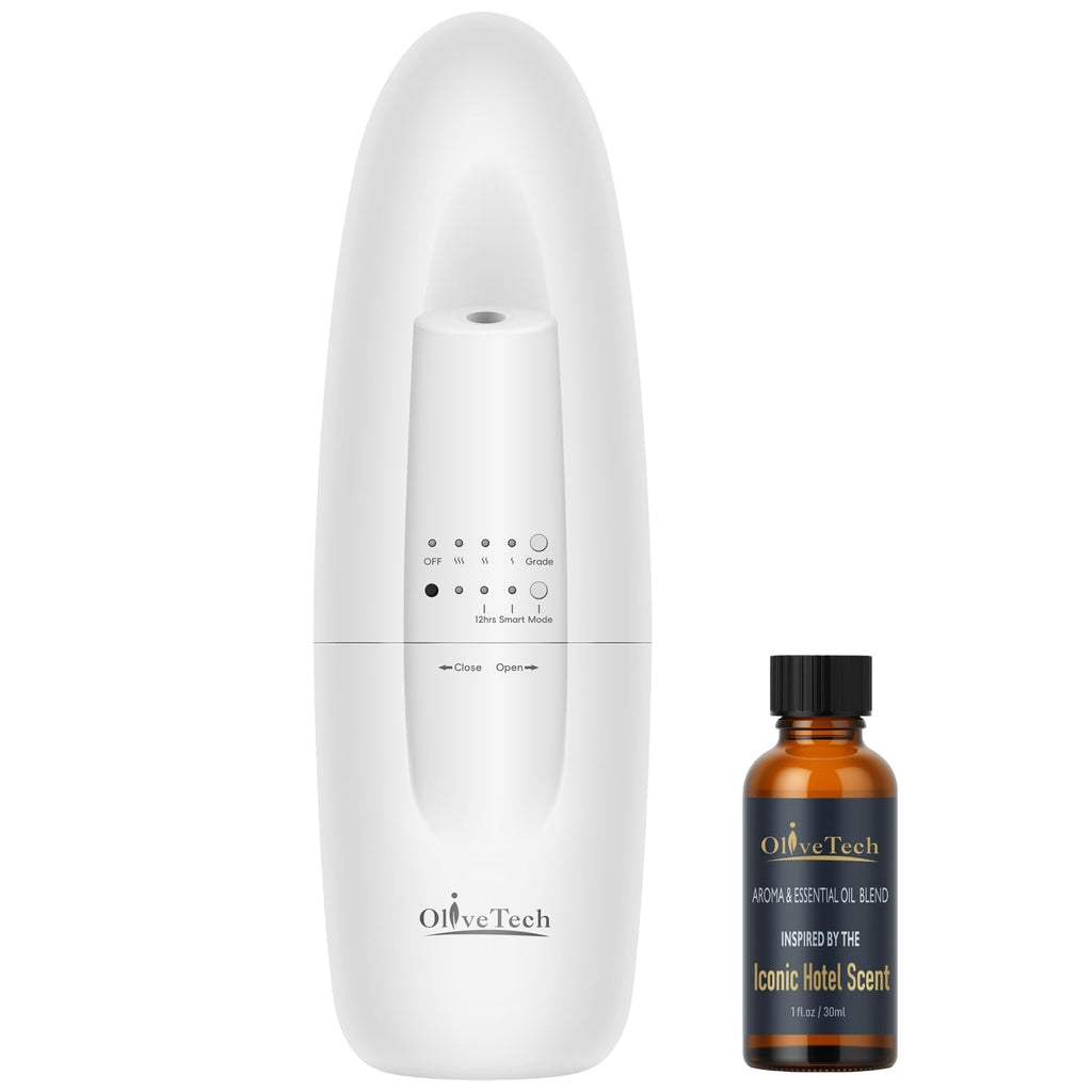 Plug in Scent Diffuser, Waterless Essential Oil Diffuser, Cover Up to 500 Sq. Ft., Hotel Collection Diffuser