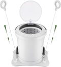Manual Clothes Dryer Portable Mini Dryer Compact Spinner Non Electric Laundry Washing Machine for RV, Camping, School