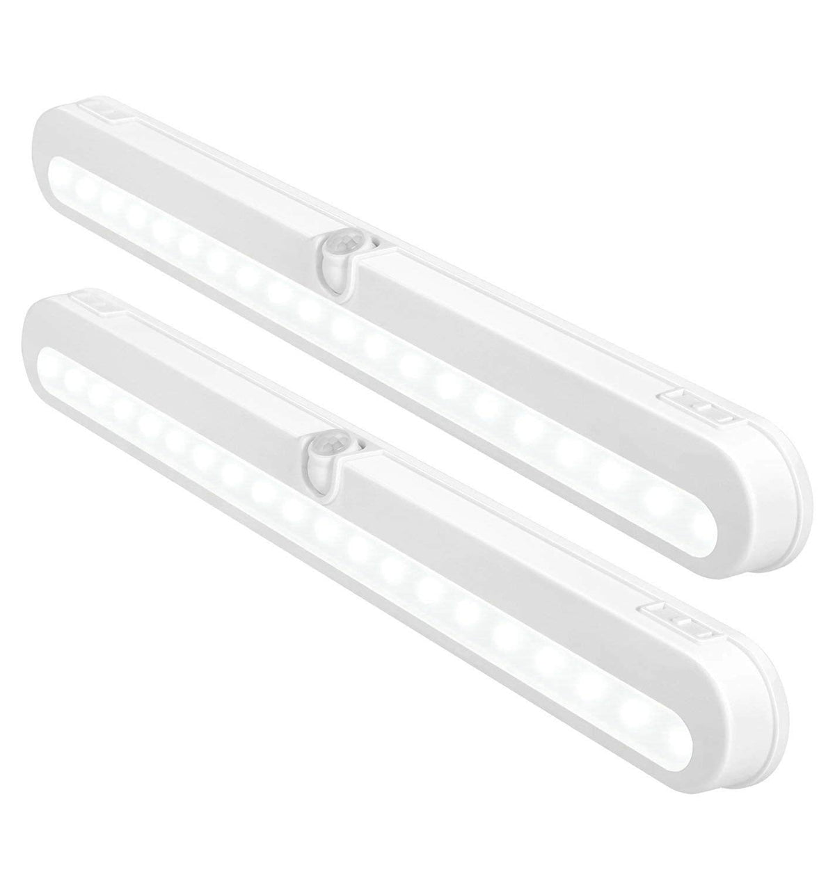 T01L LED Closet Light Super Bright 20 LED Under Cabinet Lighting Battery Powered/DC Input Wireless Motion Sensing