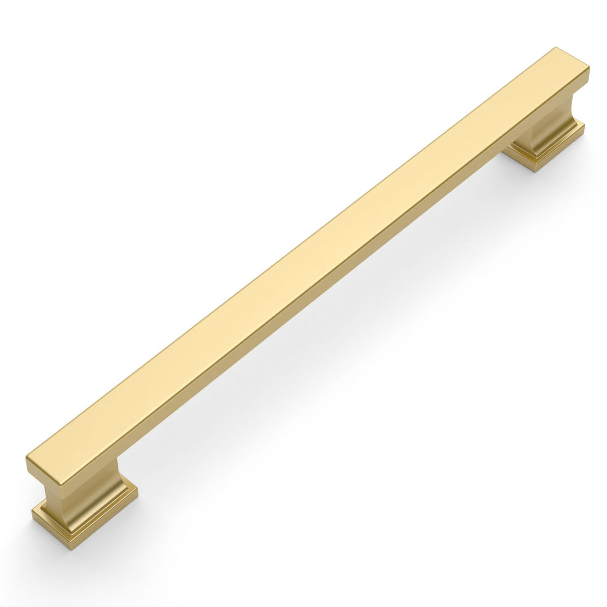 10 Pack Brushed Gold Cabinet Pulls 10"