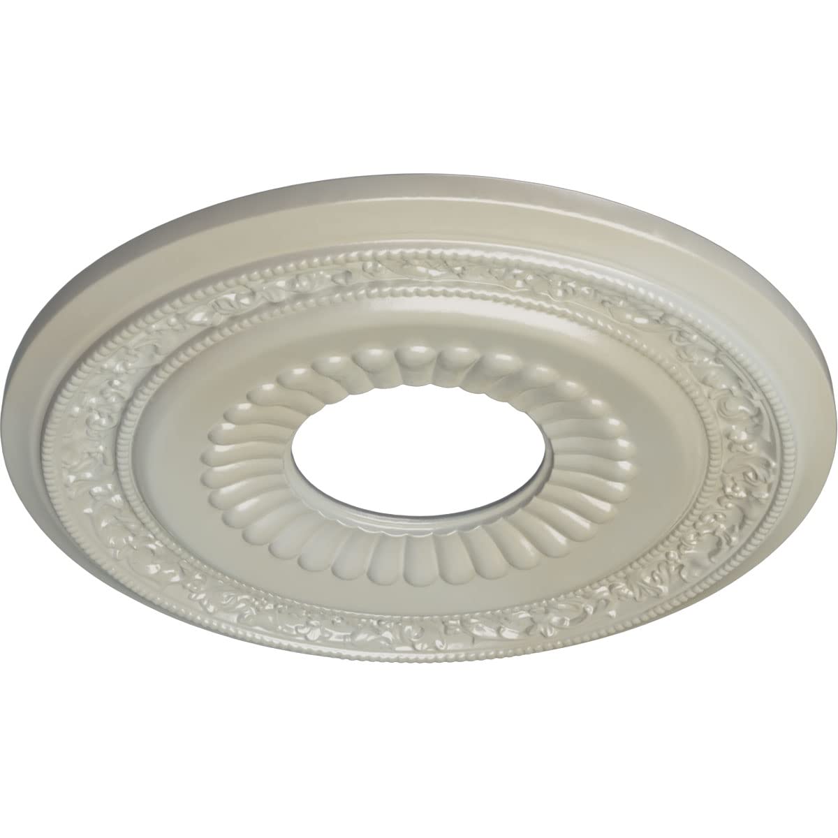 Lauren Ceiling Medallion, Flash Blue