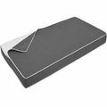 Patio Twin Daybed Replacement Bottom Cover, Charcoal Grey, 75"x39"x6"