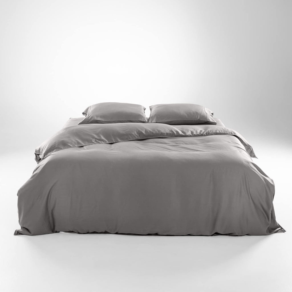 Tencel Duvet Cover Set - Stone Gray