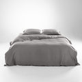 Tencel Duvet Cover Set - Stone Gray