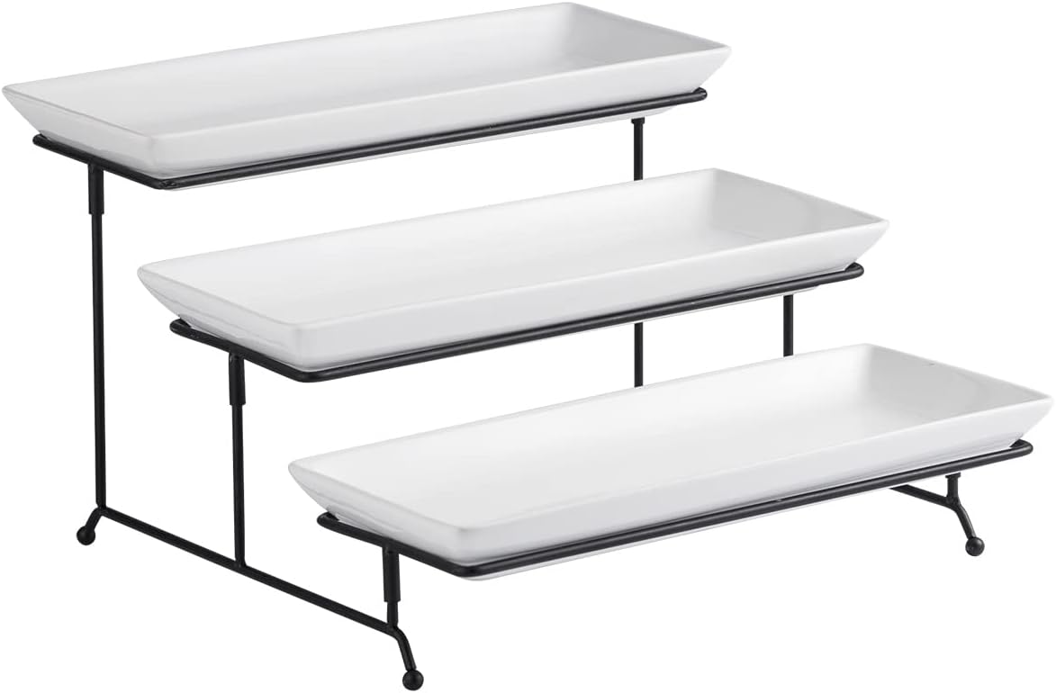 3 Tier Serving Stand, Serving Dishes for Entertaining