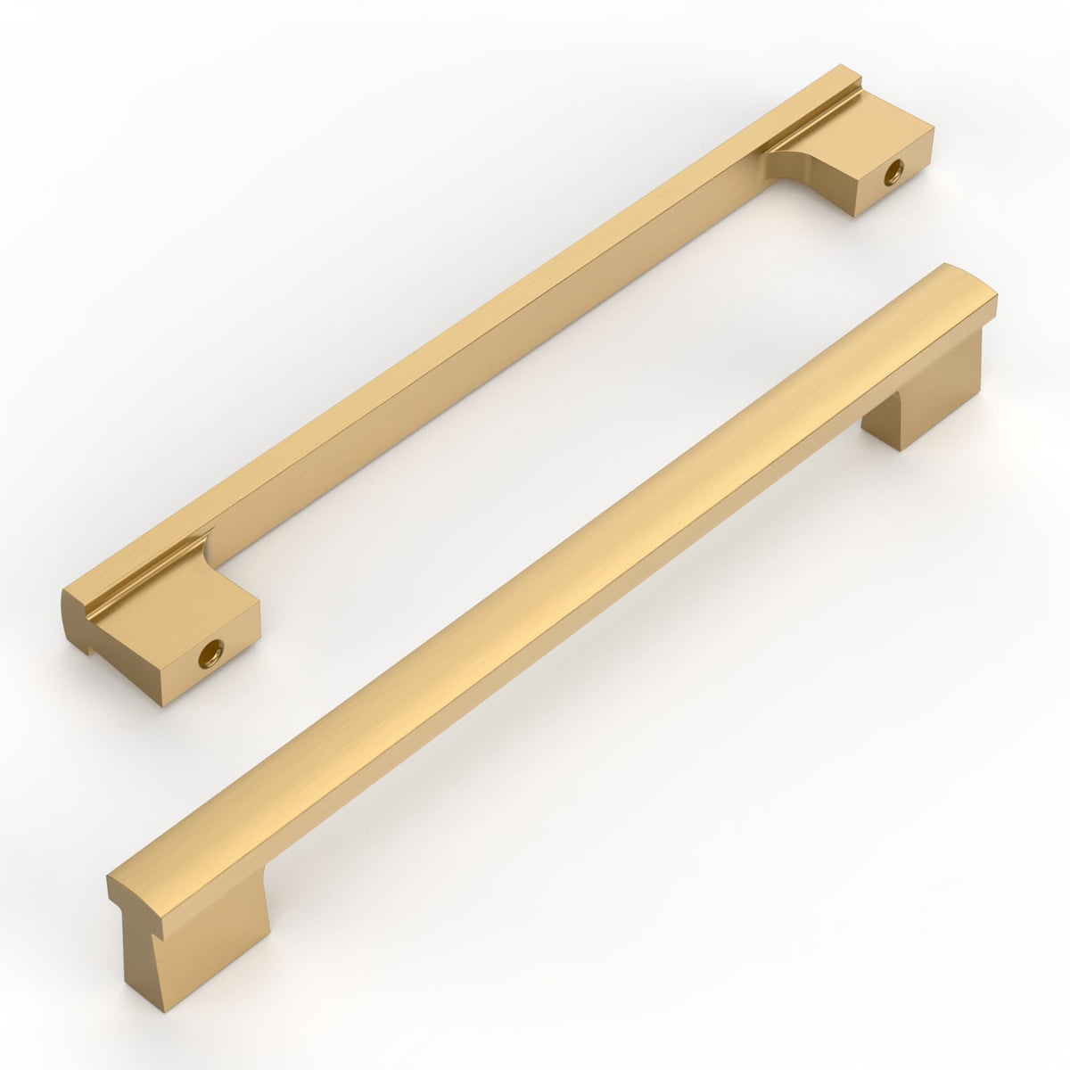 10 Pack Champagne Bronze Cabinet Pulls 7.5 Inch(192MM) Hole Centers Kitchen Cabinet Handles Hardware Kitchen Handles