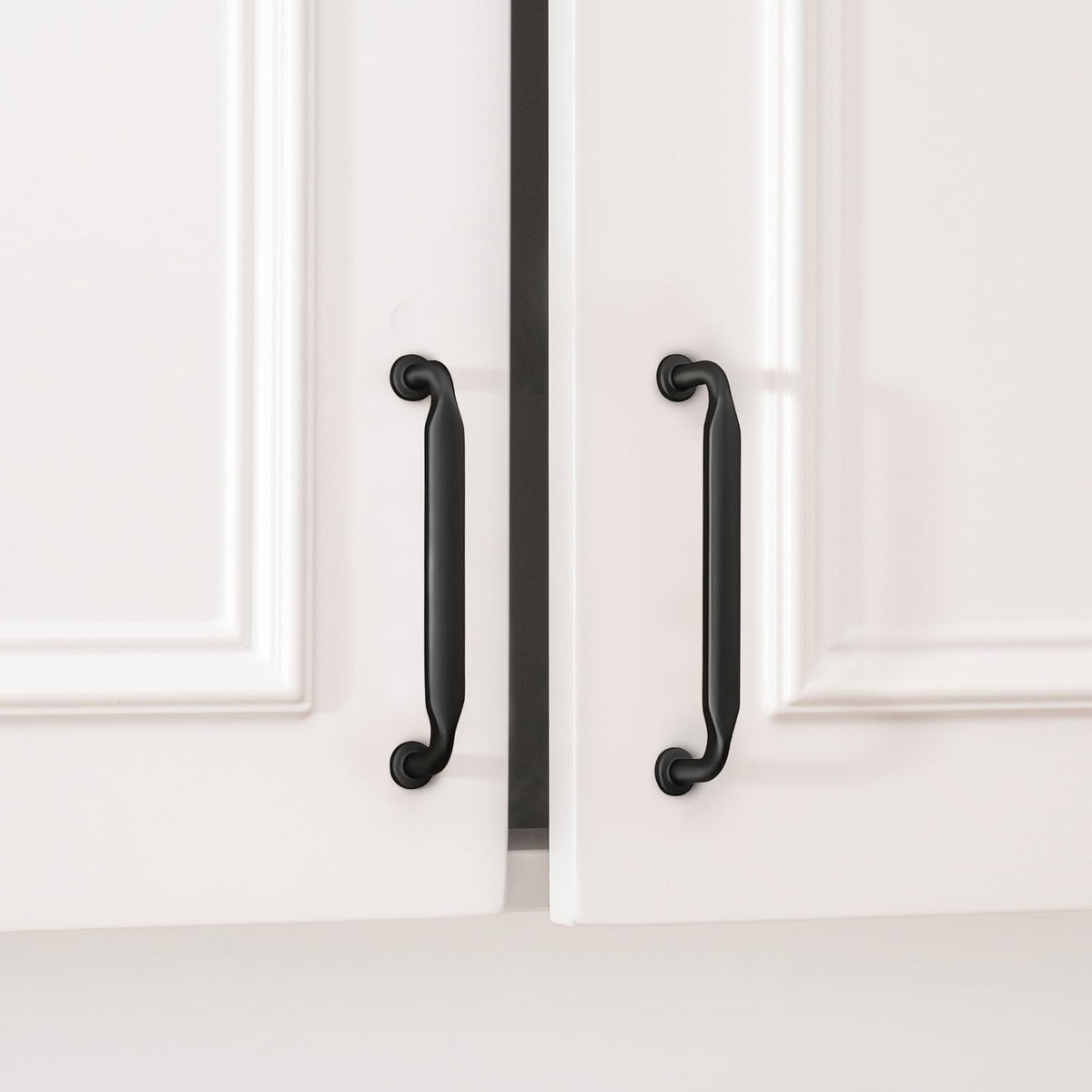 20 Pack 3-3/4 Inch Black Cabinet Handles Matte Black Drawer Pulls
