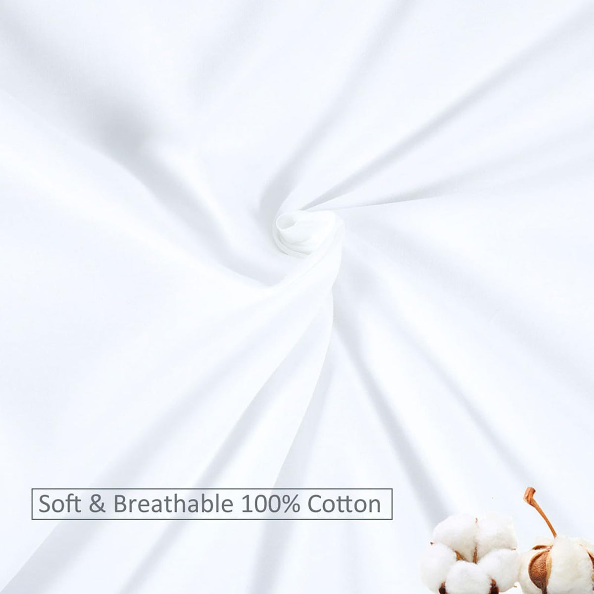 Tufted Pillow Shams White Set of 2 Boho Pillowcases Shabby Chic