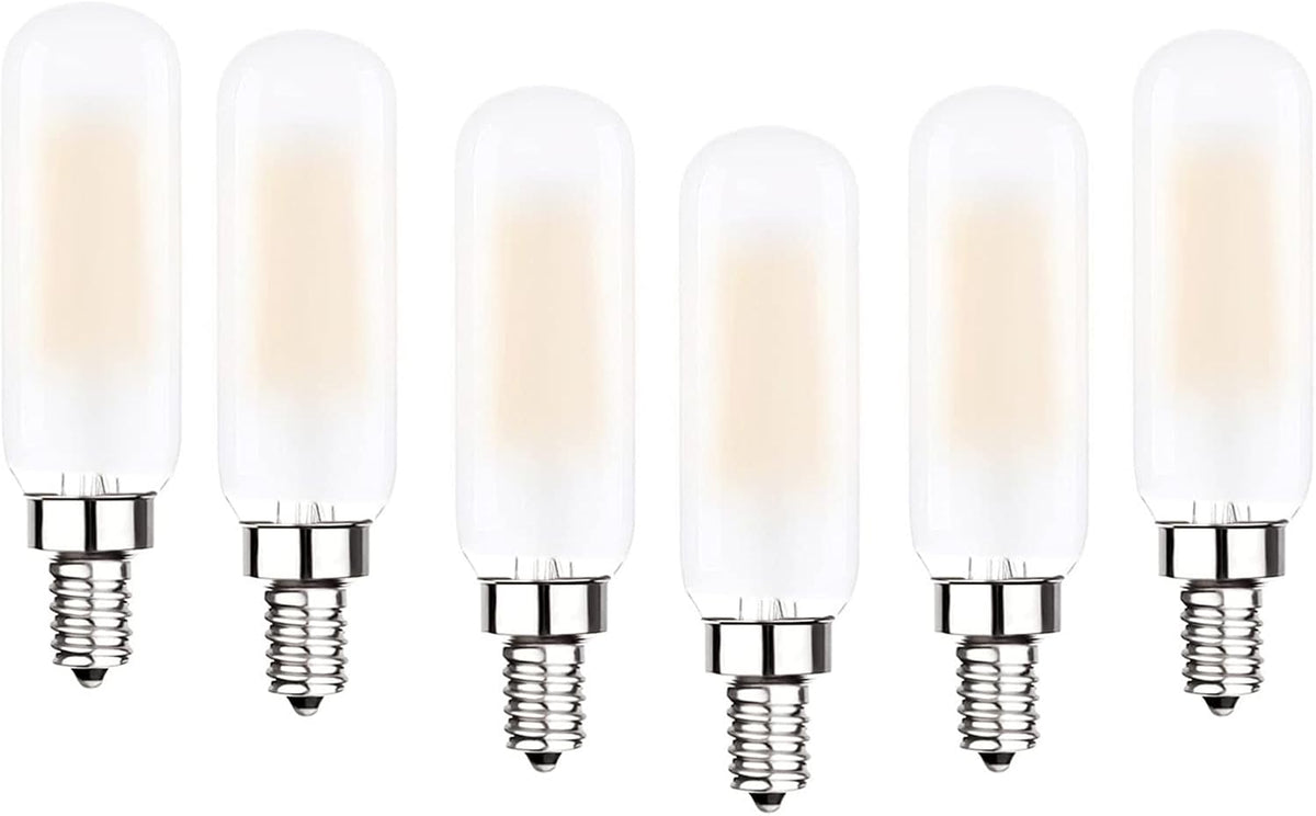 E12 Edison LED Light Bulbs 60 Watt Equivalent Dimmable 3000K