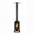Wood Pellet Outdoor Patio Heater, 70, 000 BTU, with Glass Viewing Window