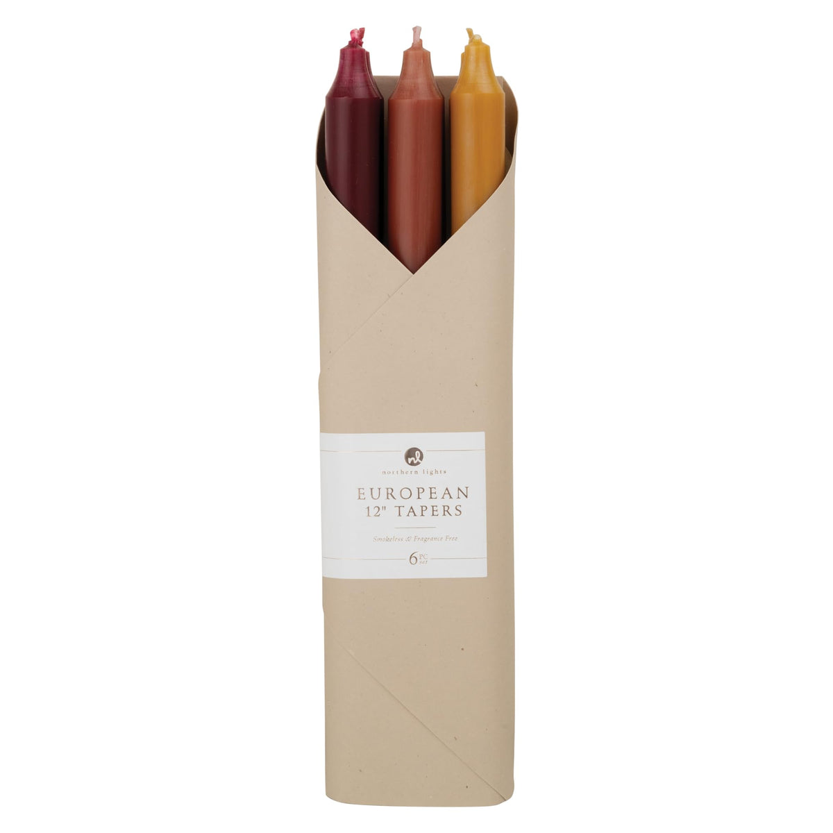 12" 6pk Taper Combo - Autumn Harvest - 72744
