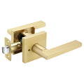 Brushed Gold Door Handles Interior, Gold Privacy Door Handle, 1 Pack