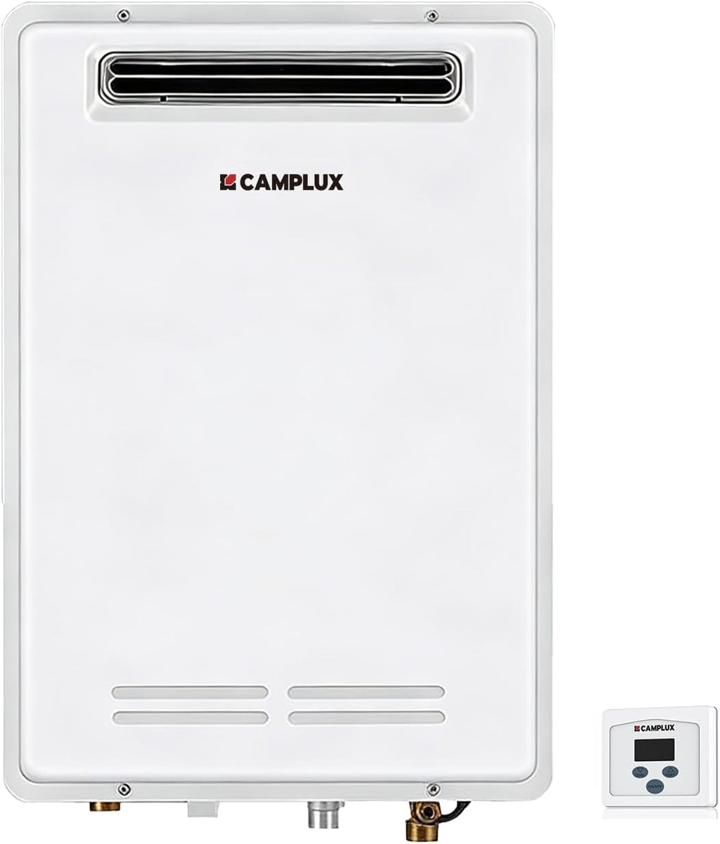 Climatech 5 Tankless Water Heater Gas Outdoor 6.86 GPM Up to 8.4 GPM, 199, 000 BTU