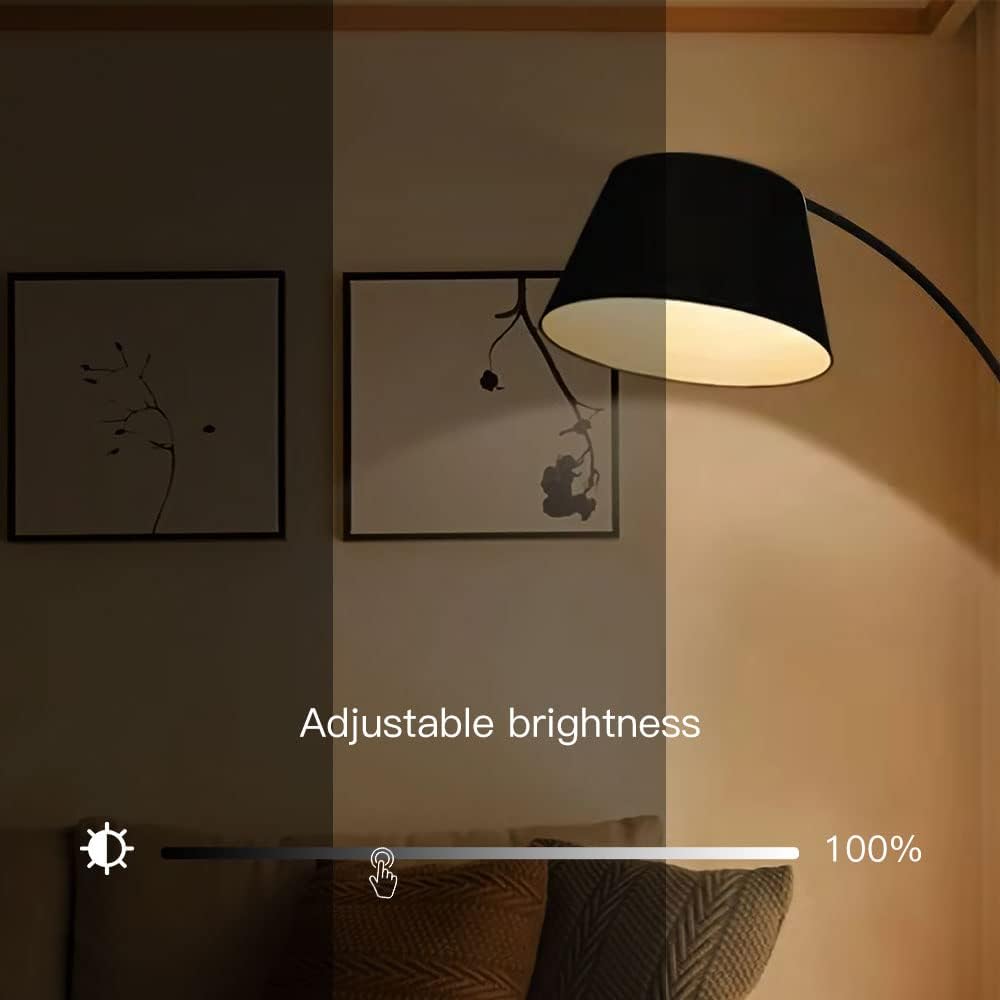 WiFi G95 RGBCW Smart Bulb Compatible with Alexa, Voice & APP Remote Control, Schedule & Timer,12W
