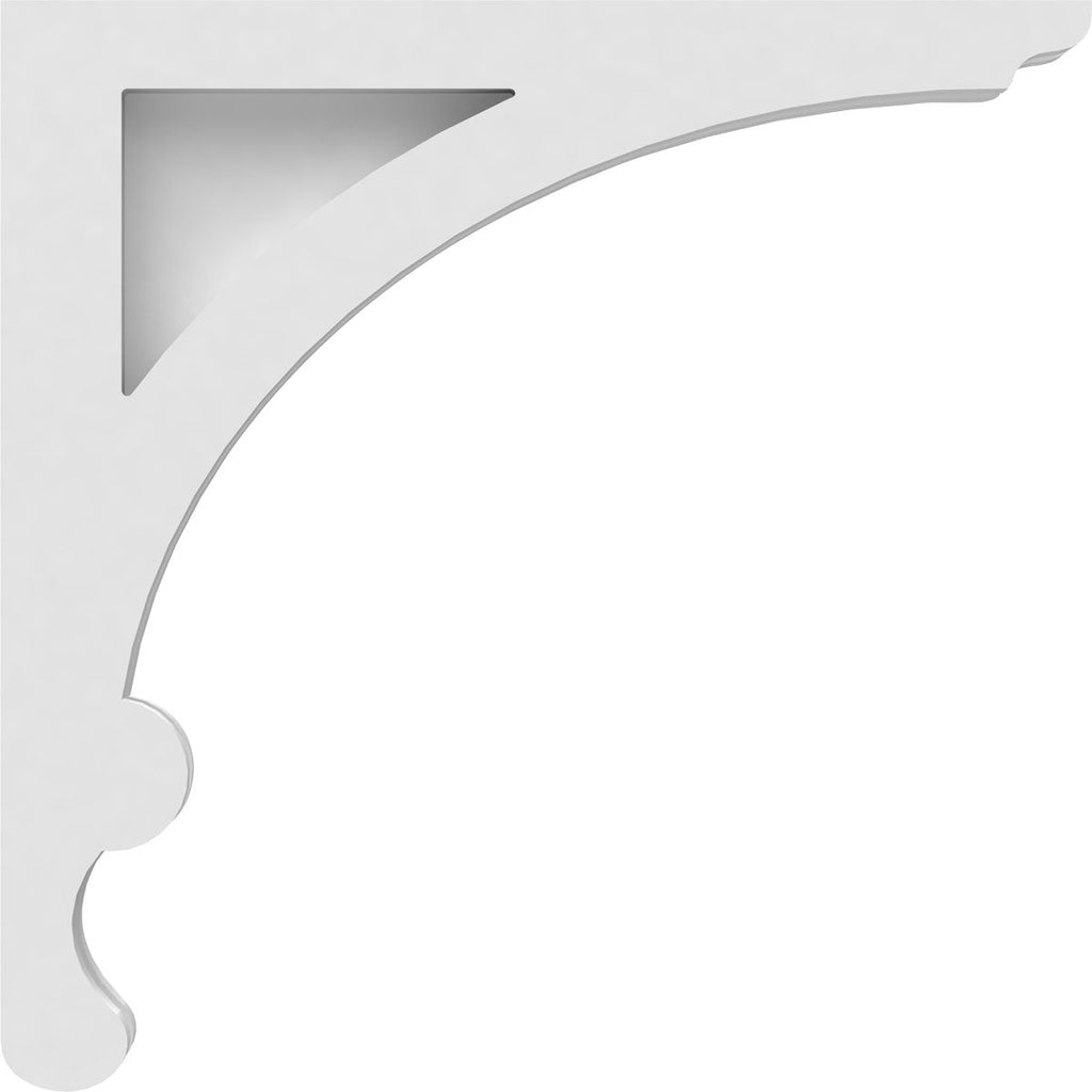 1 7/8"W X 12"D X 12"H Legacy Architectural Grade PVC Corbel