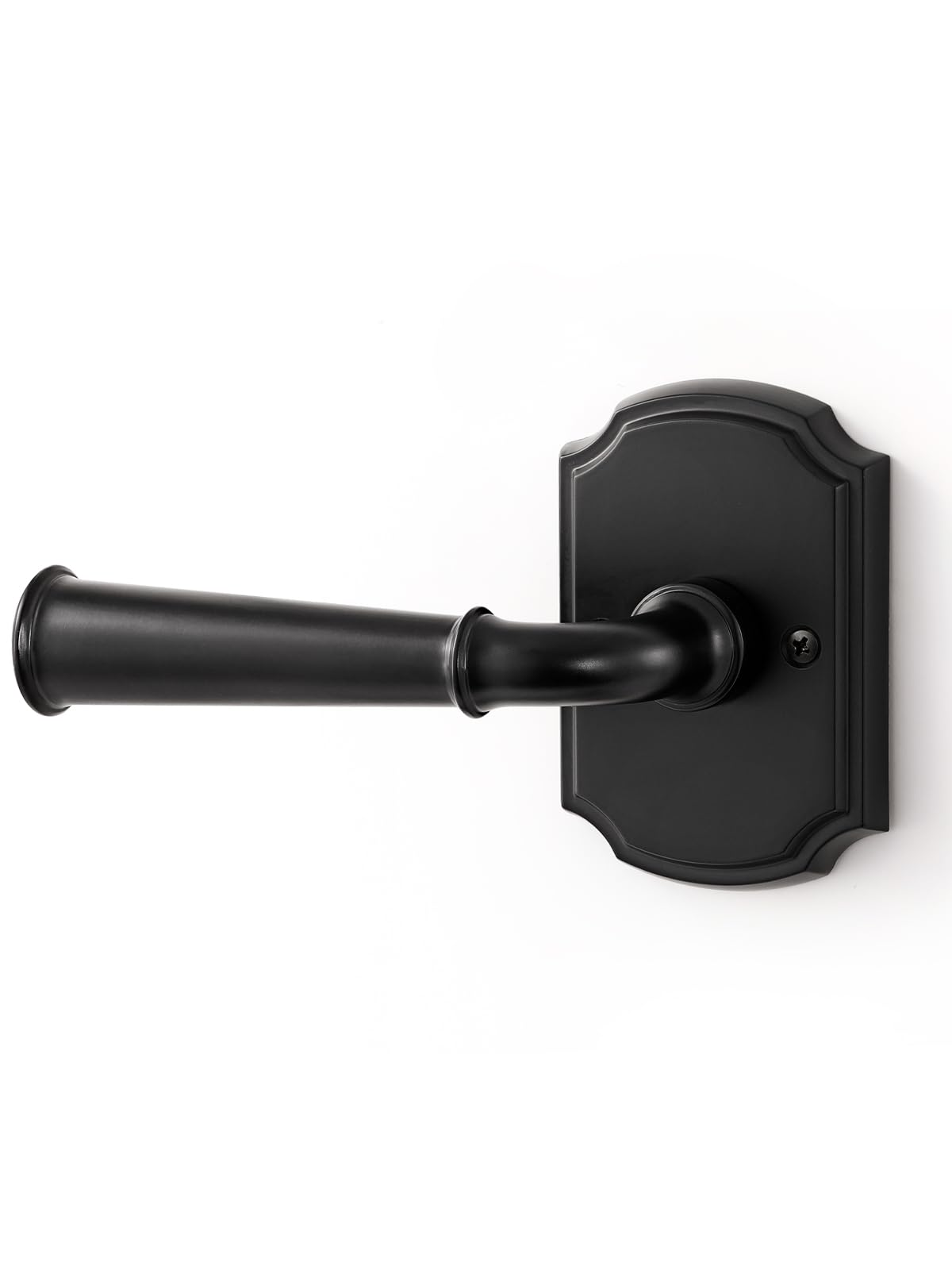 Door Handle Black Passage Door Lever, 1 Pack