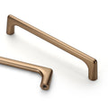 6 Pack 5 Inch(128mm) Champagne Bronze Cabinet Pulls Cabinet Handles Cupboard Handles Kitchen Cabinet Hardware for