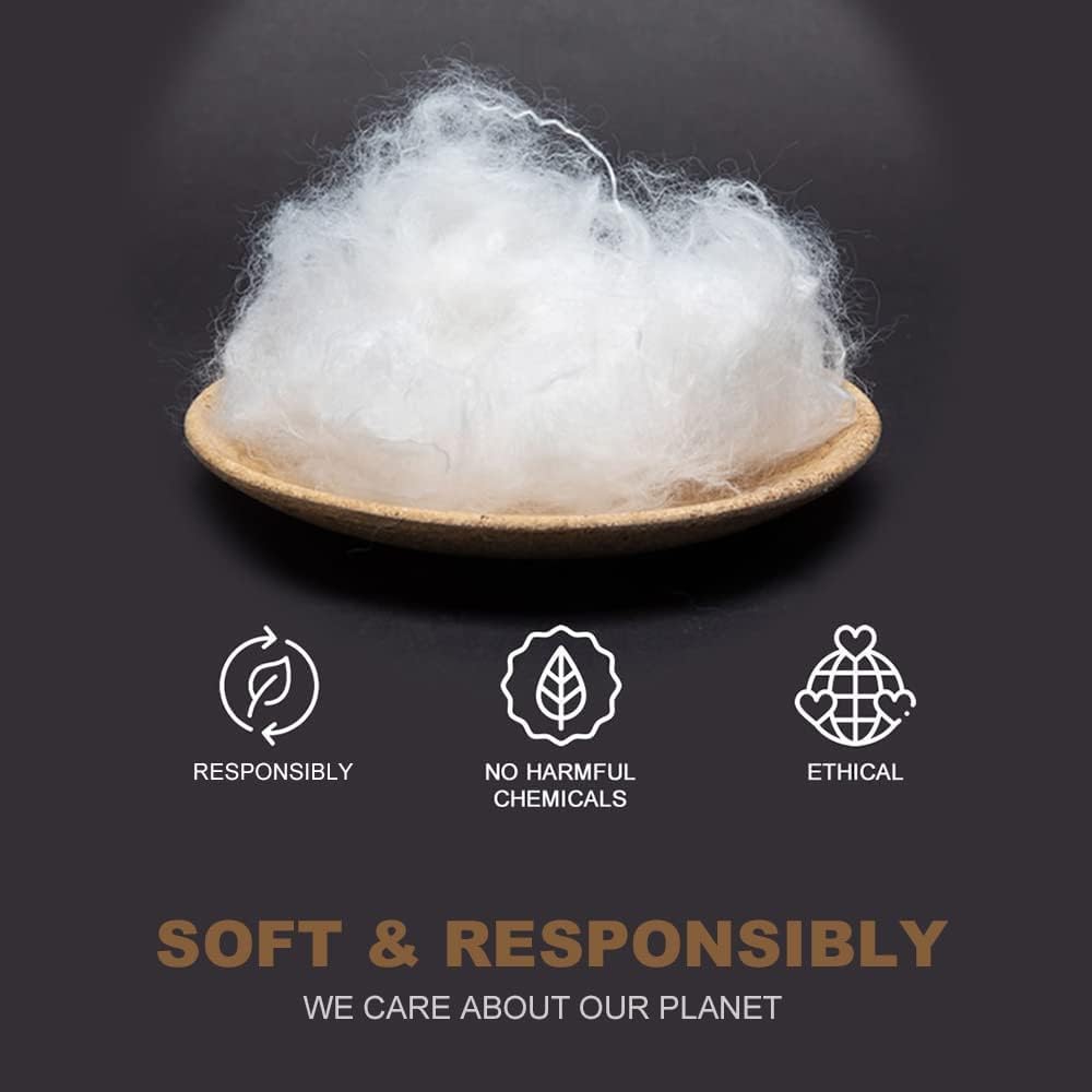 100% Cotton All-Season Weight Down Alternative Comforter