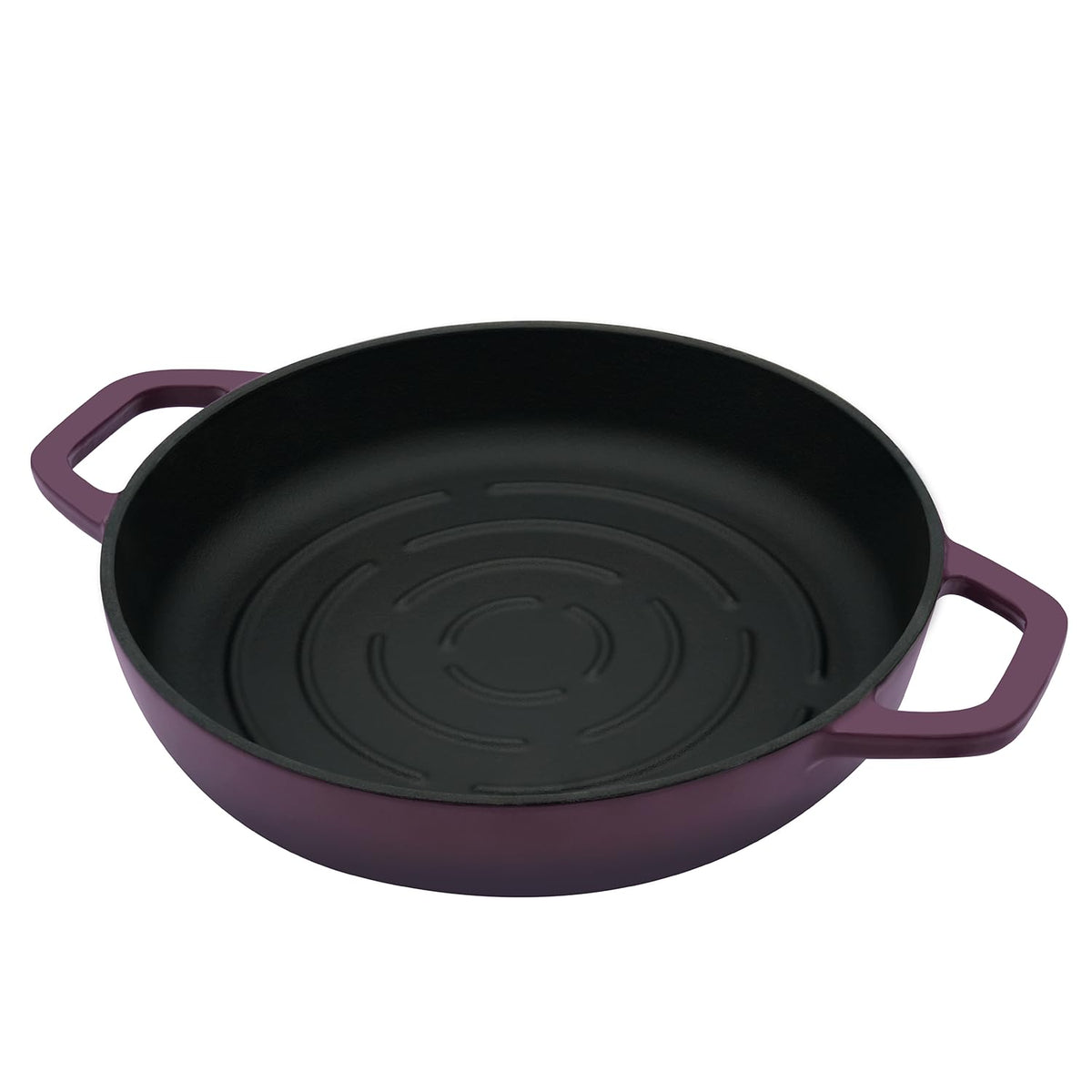 Bread Oven Cast Iron Bread Dutch Oven with Cloche Lid for Bread Baking Magenta Enameled Cast Iron Bread Oven with