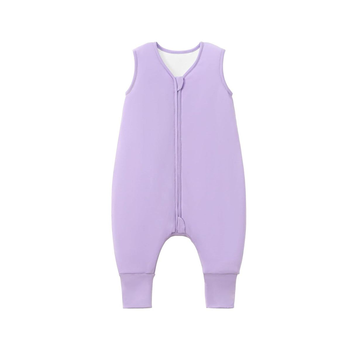 Baby/Toddler Sleep Sack with Legs, Rayon from Bamboo 95% + 5% Spandex, 1.0 TOG, 2‐Way Zipper Sleeping Bag
