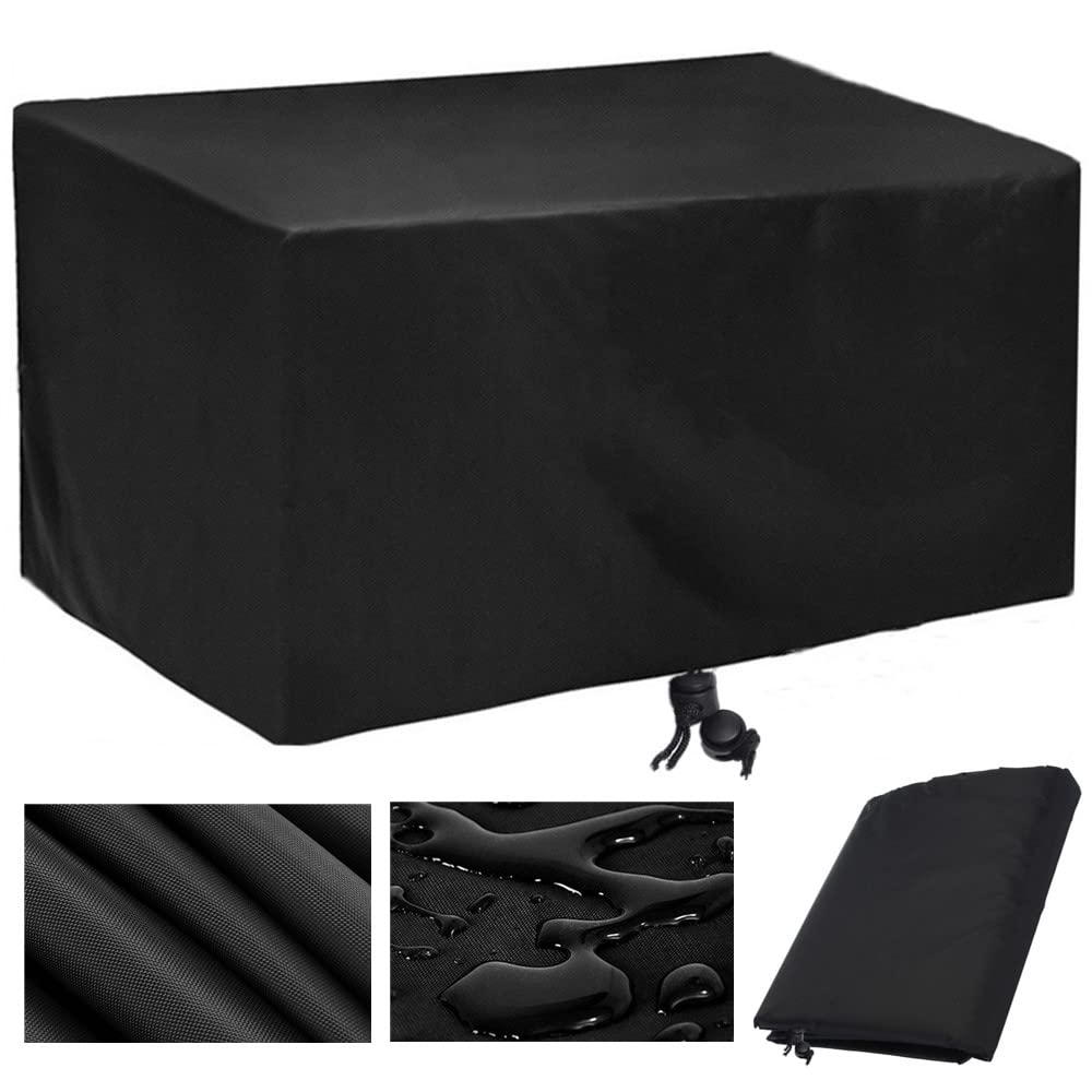 Patio Furniture Covers, Outdoor Furniture Cover Waterproof, 78.7"L x 62"W x 30"H Outdoor Table Chair and Sofa Covers