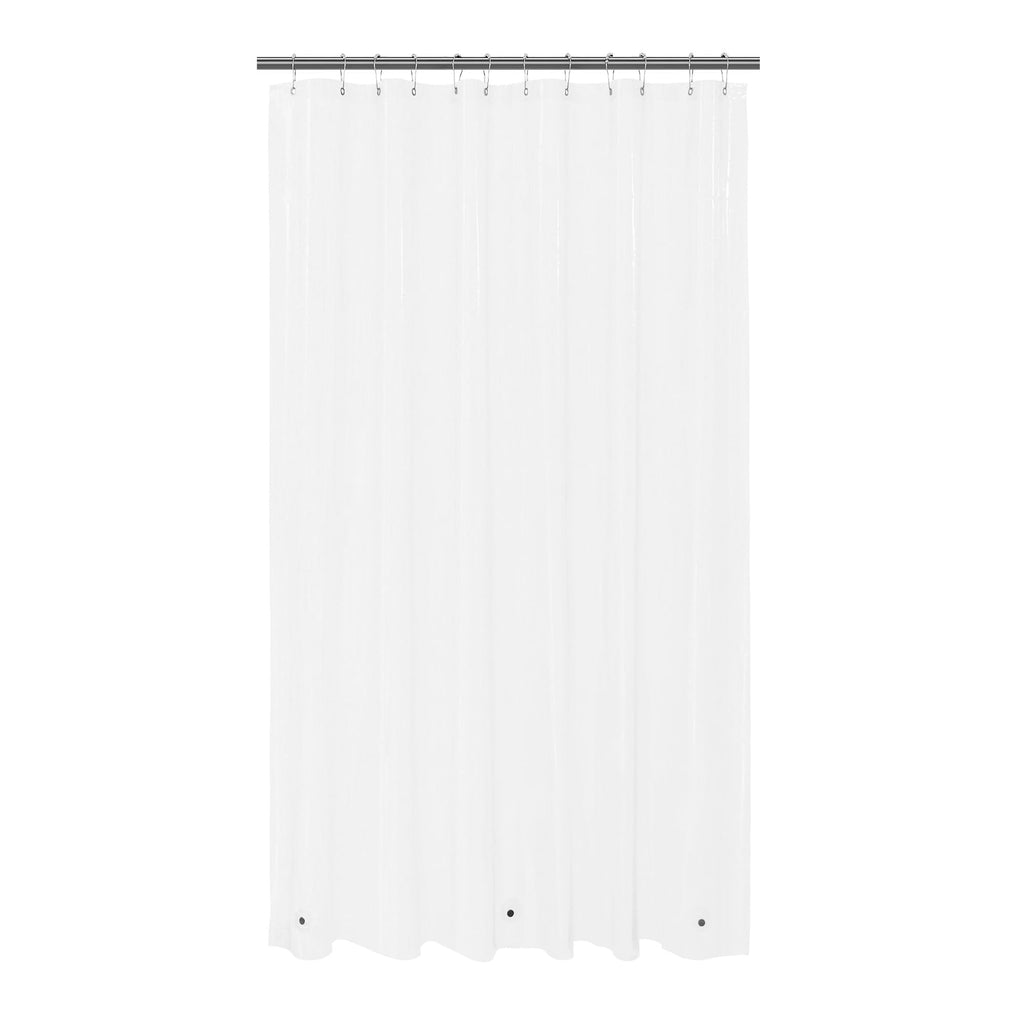 72x108 Extra Long Shower Curtain Liner Clear