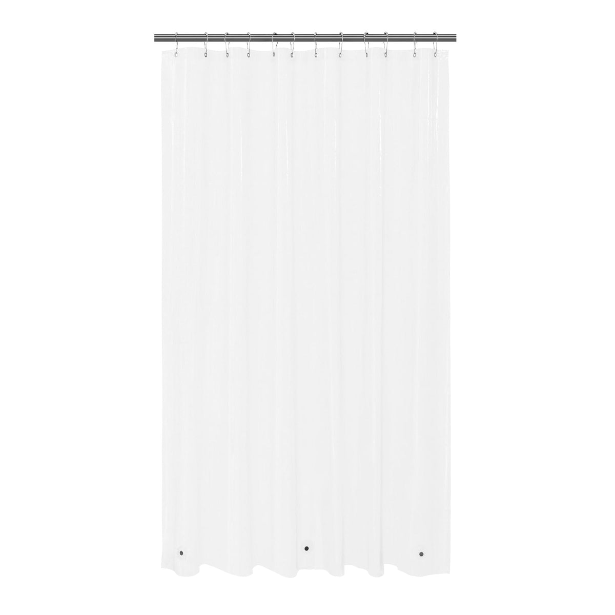 72x108 Extra Long Shower Curtain Liner Clear