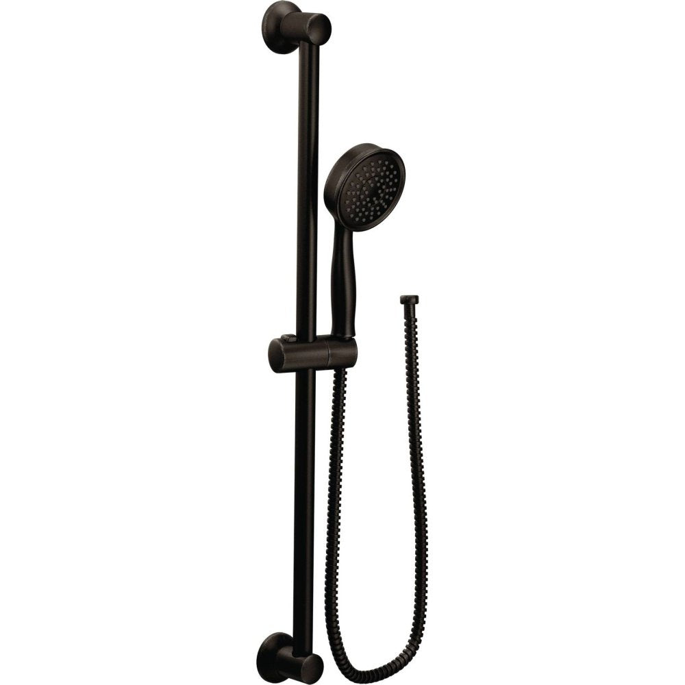 Eco-Performance Oil-Rubbed Bronze Detachable Handheld Showerhead with 69-Inch-Long Hose Featuring 24-Inch Slide Bar